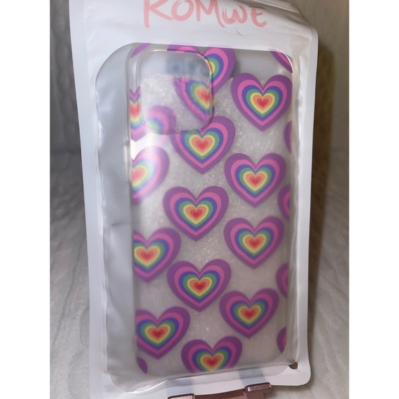 Rainbow Mini Hearts iPhone 12 Pro Max Case 💜 - Picture 10 of 17